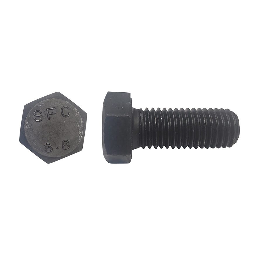 18x40 (2.50) AS1110 High Tensile 8.8 Coarse Hex Bolt Black
