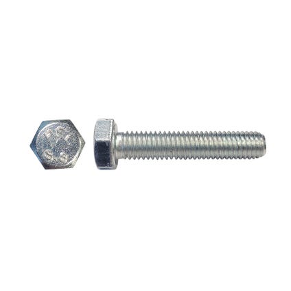 12x80 High Tensile 8.8 Set Screw ZP (18MM AF)