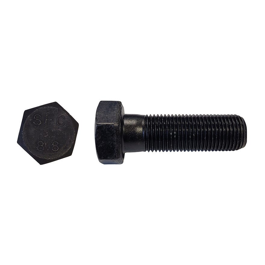 16x50 (1.50) AS1110 High Tensile 8.8 Fine Hex Bolt Black