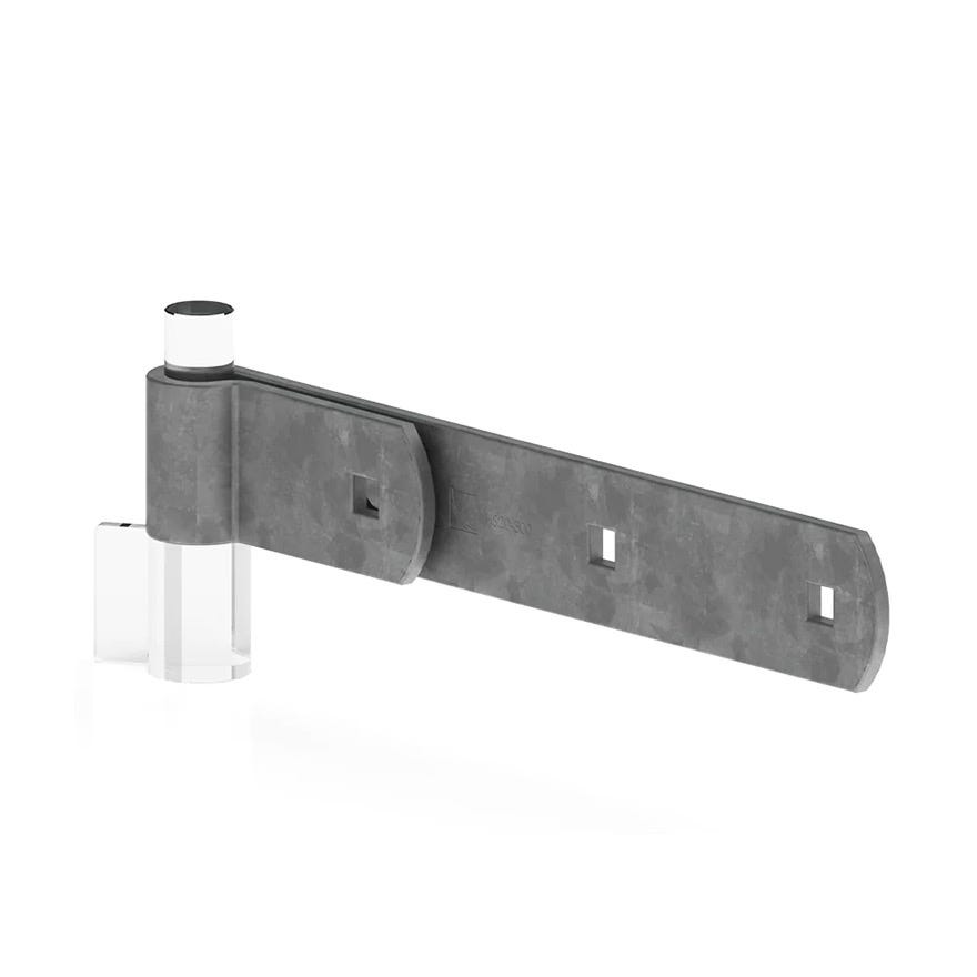 M20 x 450 Long x 50 Wide Hinge Straps ZP