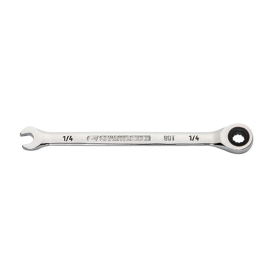 1/4" 90-Tooth 12 Point Ratcheting Combination Wrench (86940)