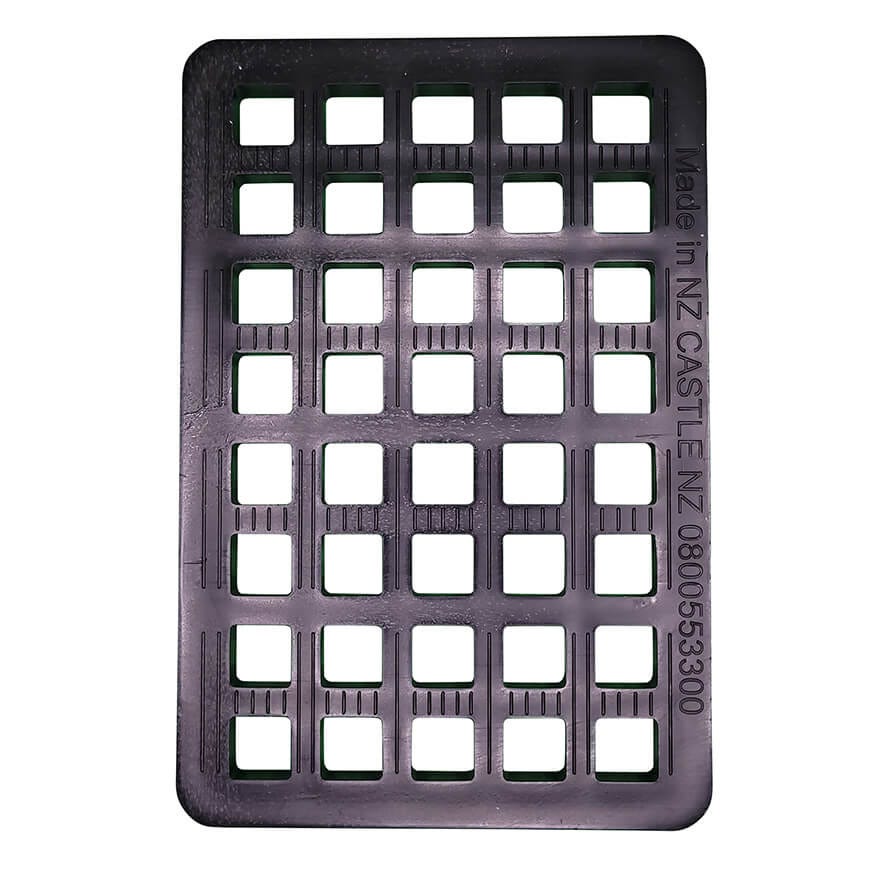 10mm Large Plastic Packing Shim Black (150x100mm)