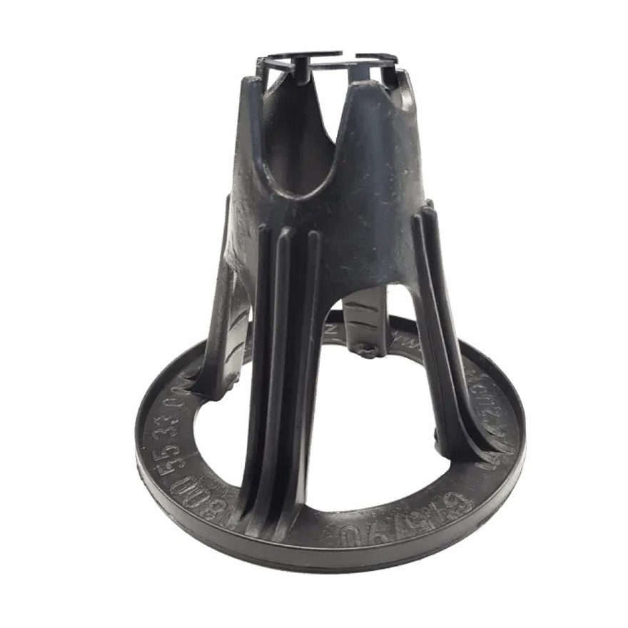 Black Plastic Ground (Bar) Chair 75mm & 90mm High Bars (100)