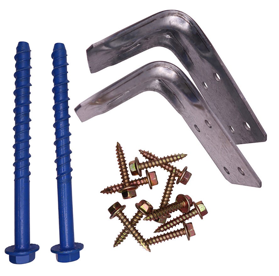 Bowmac GIB Handibrac (with Blue Bolts) 1 Bag (15613) (2 Brackets)