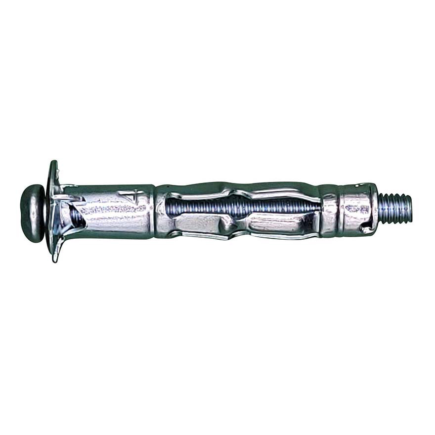 M4x38 Hollow Wall Anchor (10-16mm Grip) Zinc (09416)