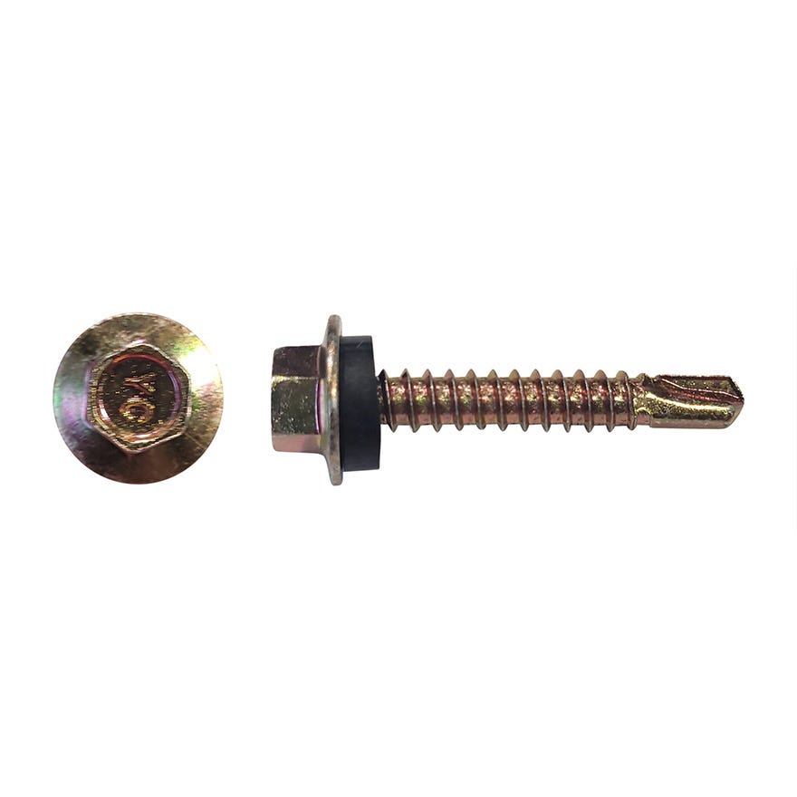 12G-14x35 Hex W/F (FT) Steel Self Driller With Neo Class 2