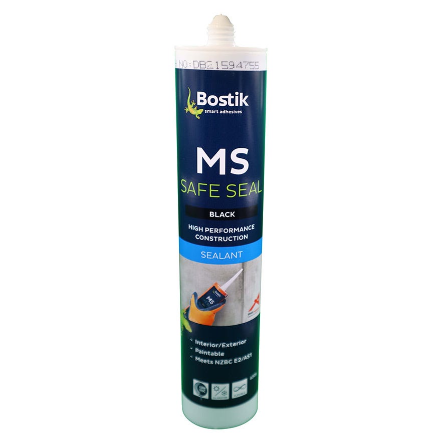 MS Safe Seal Black Sealant (430g) Cylinder