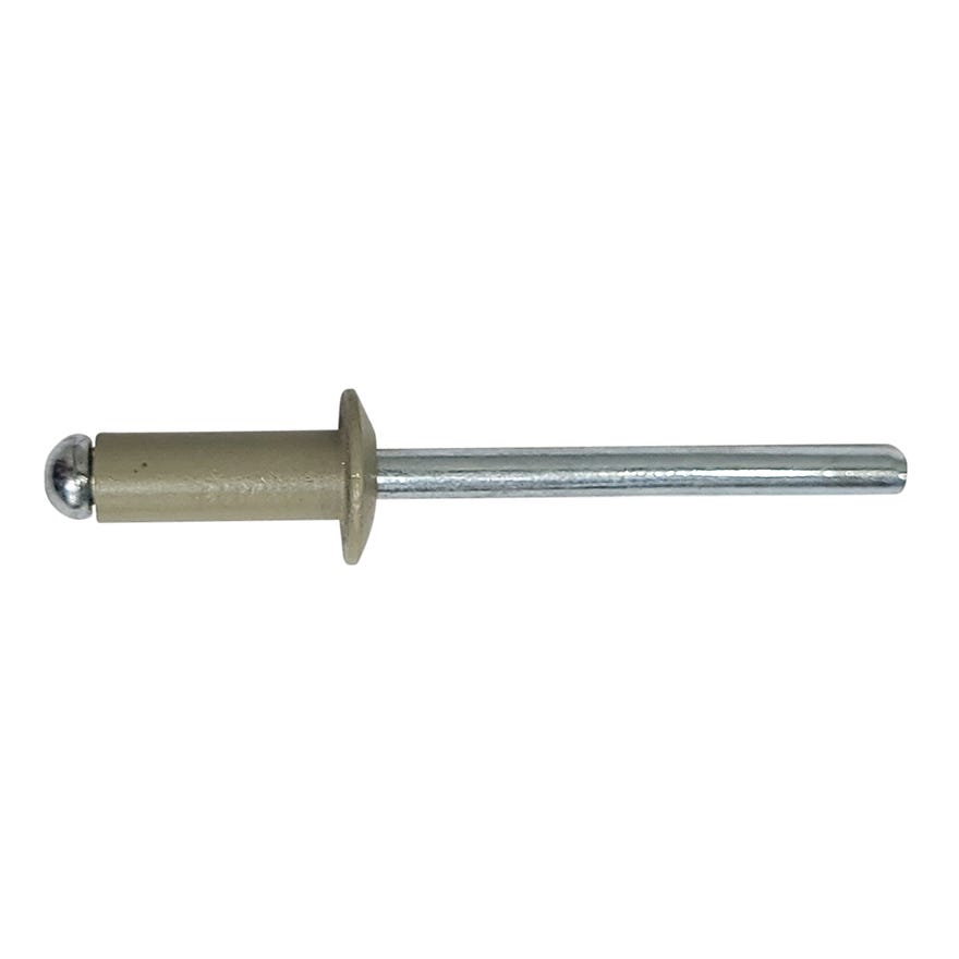 (435) AS4-3 Pan Head Rivet 3.2x3.2-4.8 Lichen