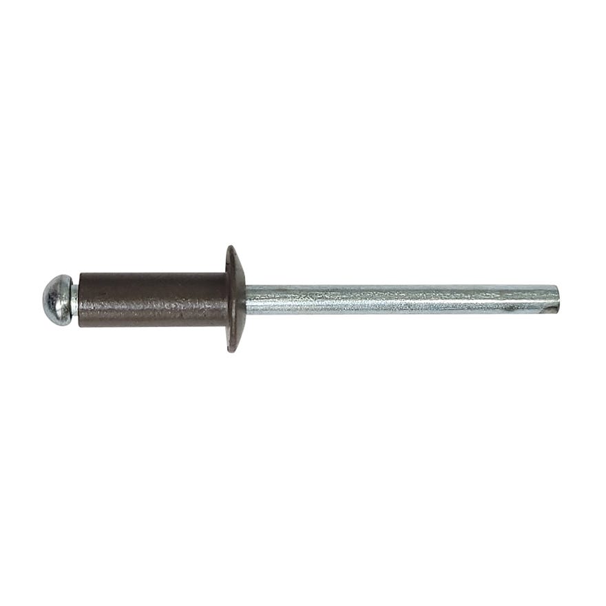 (435) AS4-3 Pan Head Rivet 3.2x3.2-4.8 Lignite
