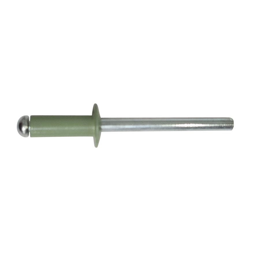 (650) AS6-5 Pan Head Rivet 4.8x6.4-8.0 Mist Green