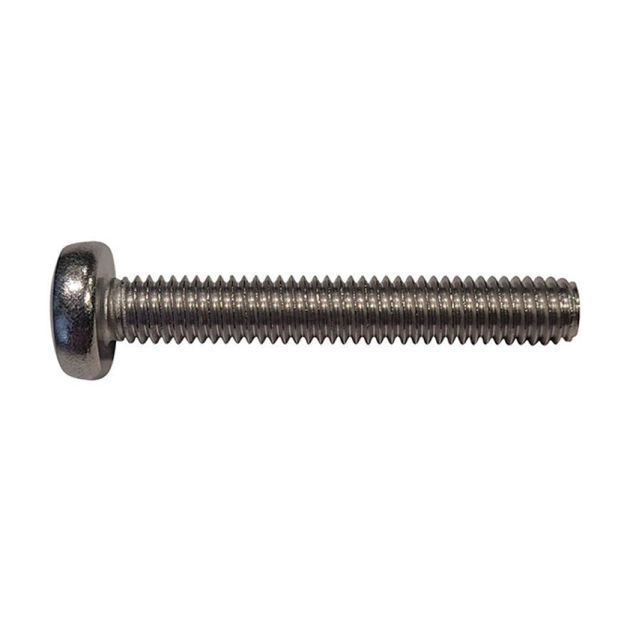 4x8 Pan Head Slot Machine Screw 304 Stainless