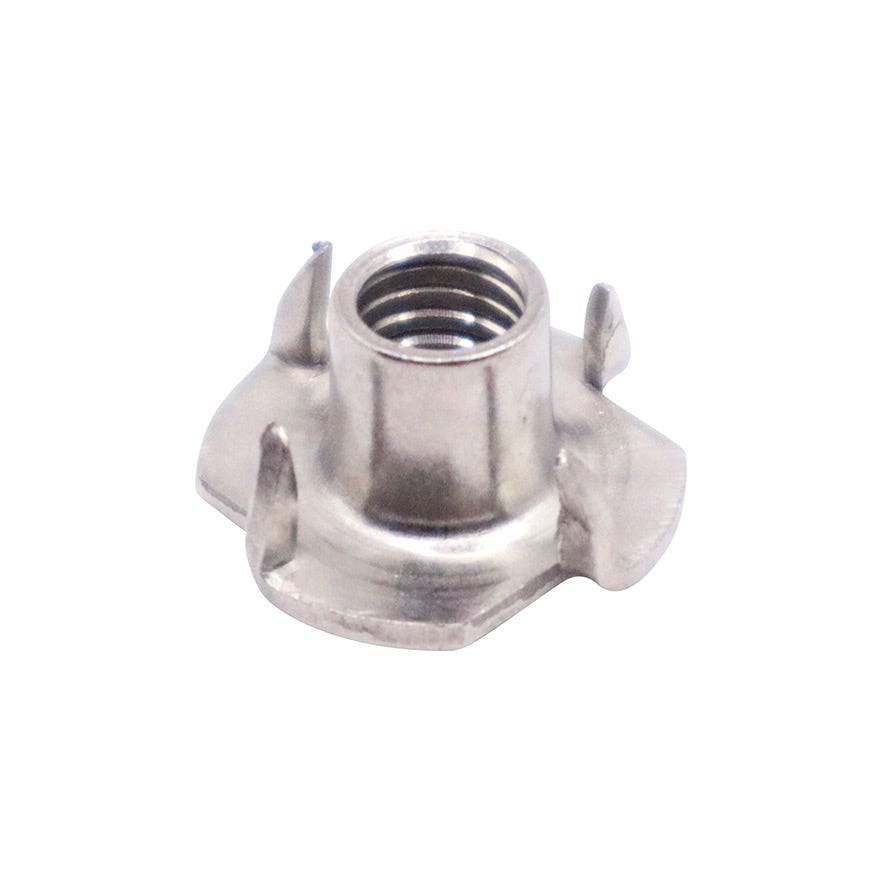 M8 Pronged Tee Nut 304 Stainless Steel