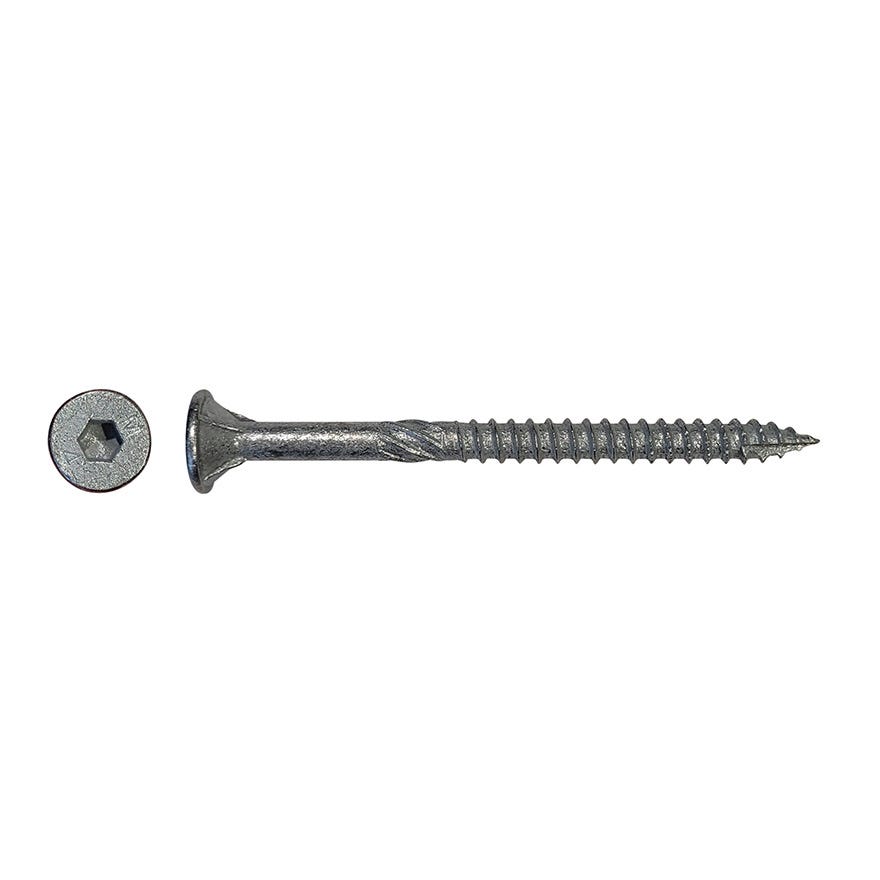 12G-10x100 Razer Bugle Type 17 (#5 hex) Woodscrew Class 4