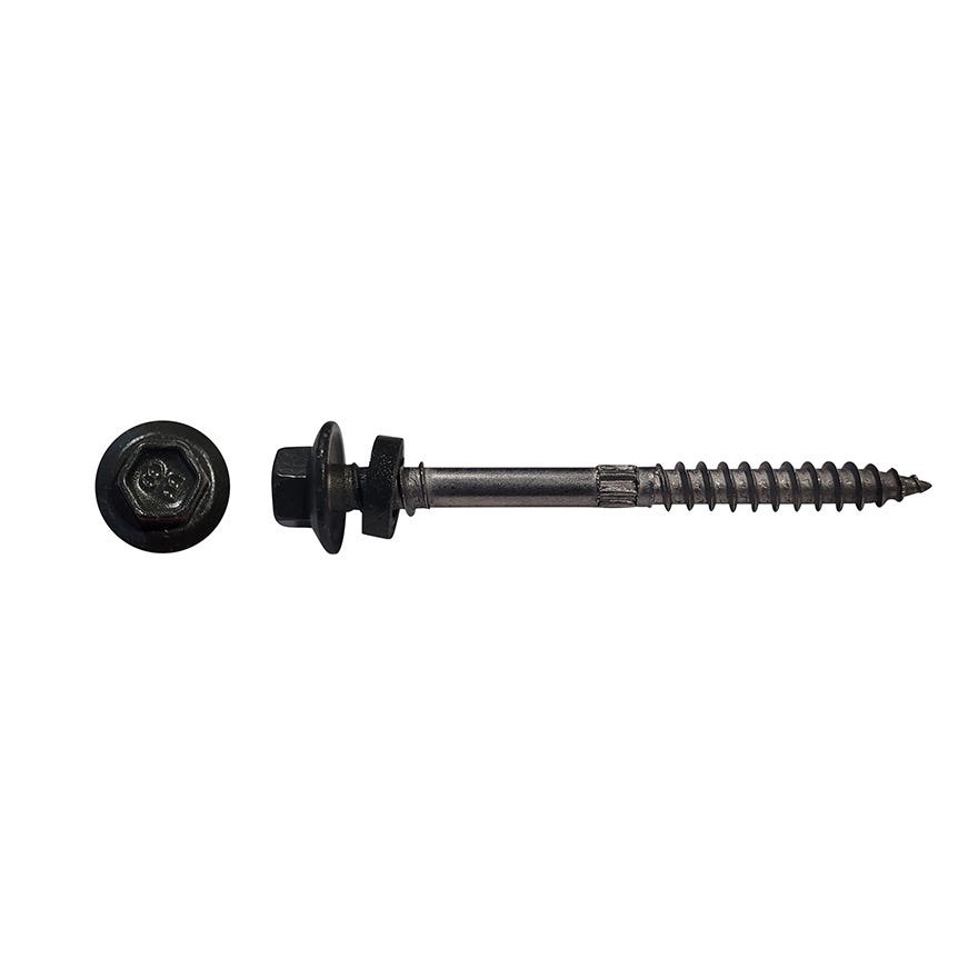 12G-11x65 Hex W/F Wood Screws Type 17 Neo Top Grip (FlaxPod)