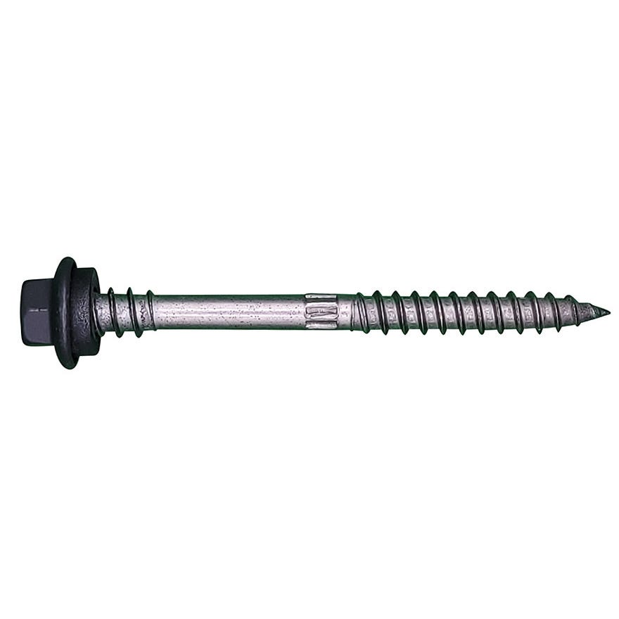 12G-11x65 Hex W/F Wood Screws Type 17 Neo Top Grip (Grey Friars)