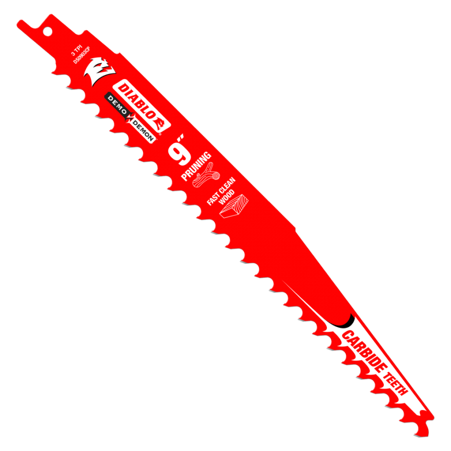 Diablo 9 in. / 229mm Carbide Tipped Pruning and Clean Wood Blade (3-Pack)