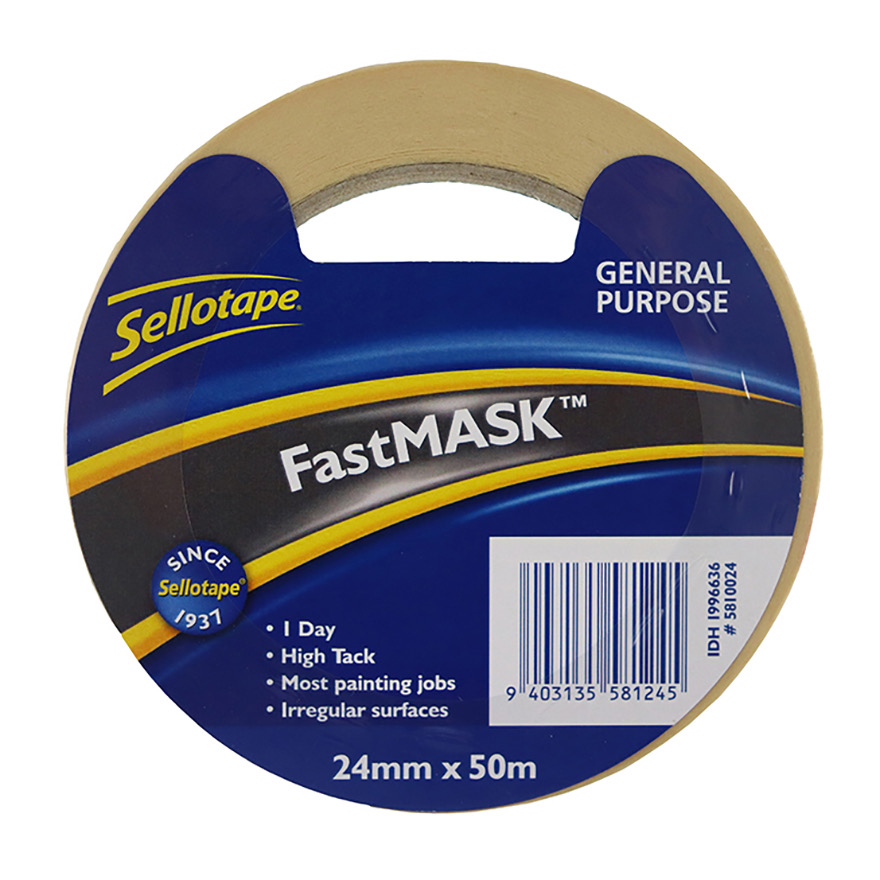 Sellotape 5810 Gen. Purpose 24mmx50m (Masking)