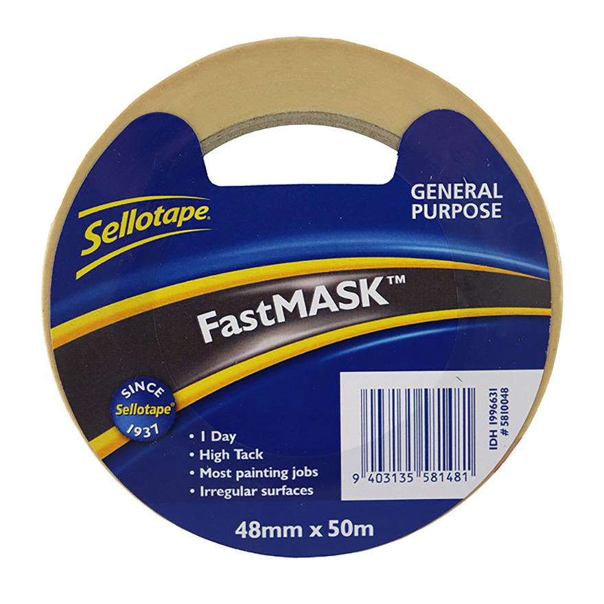 Sellotape 5810 Gen. Purpose 48mmx50m (Masking)