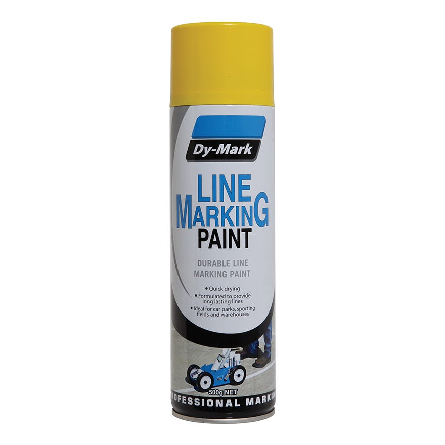 Tradegear Inverted Spray Can Line Marker Yellow 500ml