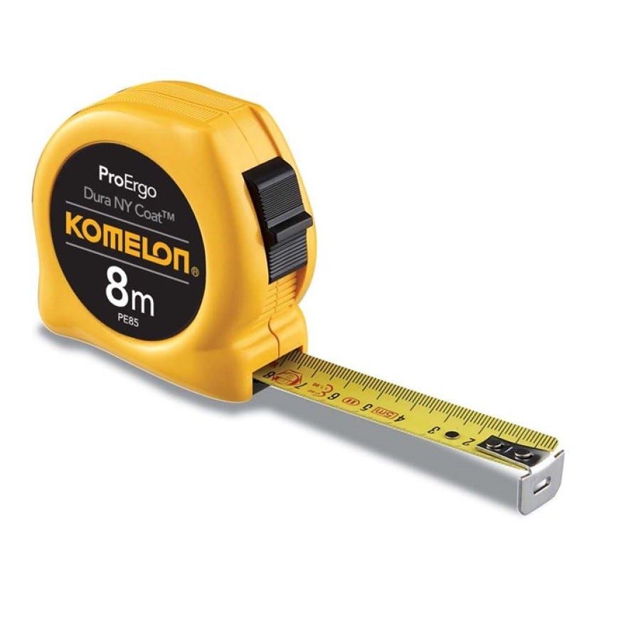 8m Komelon Proergo Metric Tape Measure (PE85)