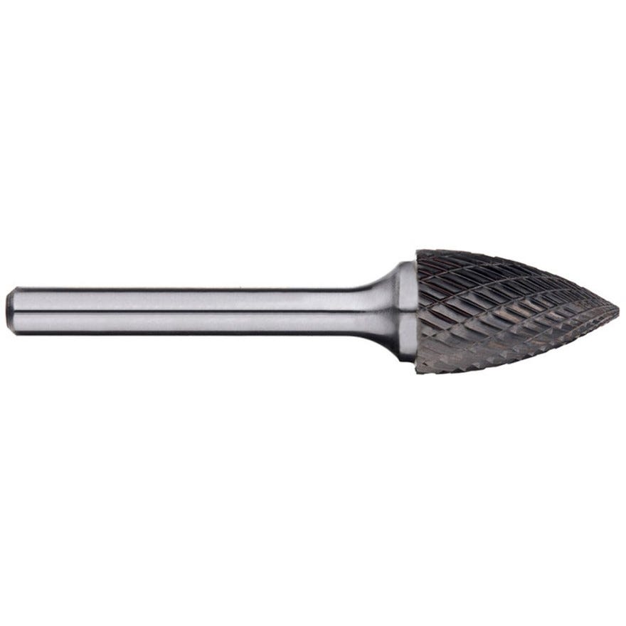 3/8 Tree Pointed Nose Carbide Burr 1/4" shaft (SG-3DC)