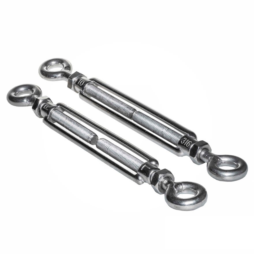 M4 Turnbuckle Eye & Eye 316 Stainless