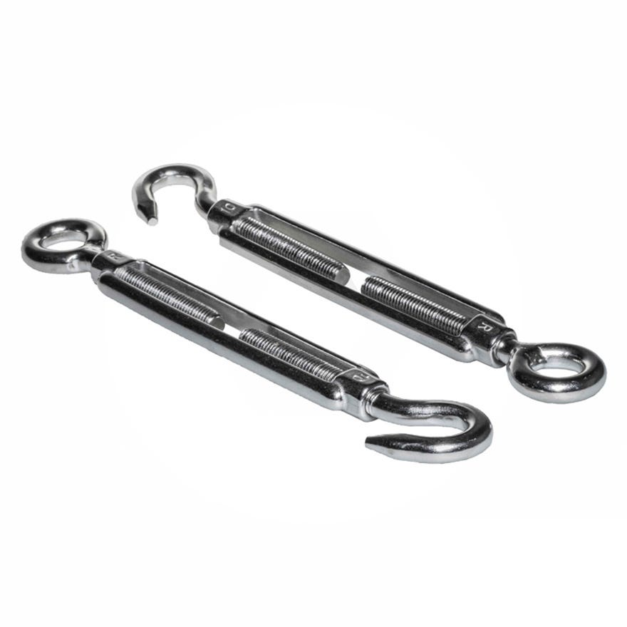 M5 Turnbuckle Hook & Eye 316 Stainless