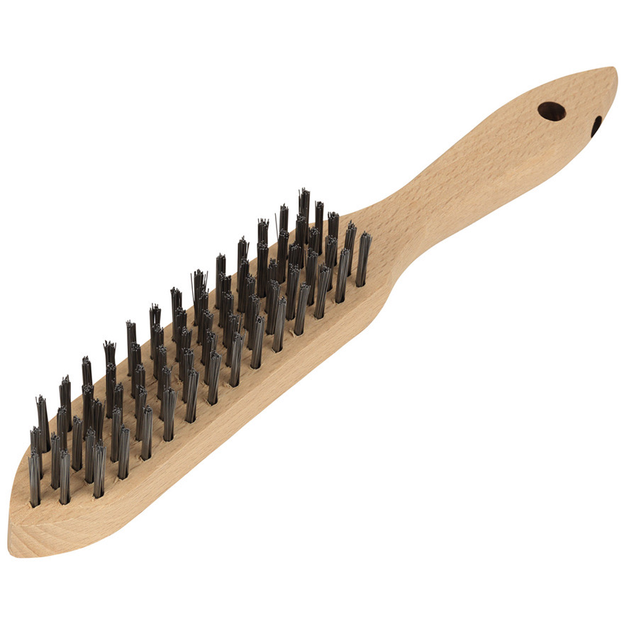 3 Row Tyrolit Steel Premium Wire Brush (895576)