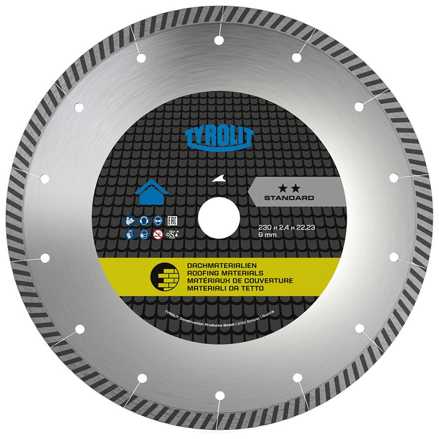 115x2.0x22 Tyrolit Universal Dry Standard Diamond Fast Cutting Saw Blade (34499939)