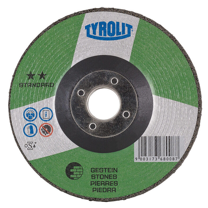 115x6.0x22 Tyrolit Masonry Standard DPC Grinding Disc C30S (222873)