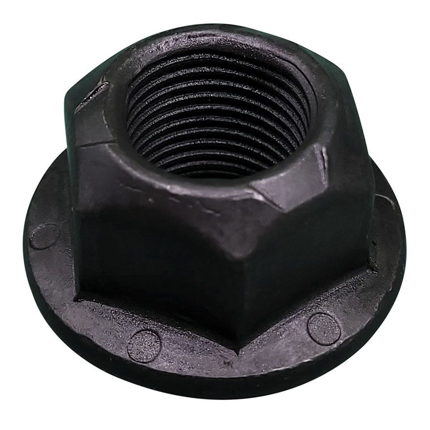 1/2 Unf Flanged Conelock Nut Grade G Black