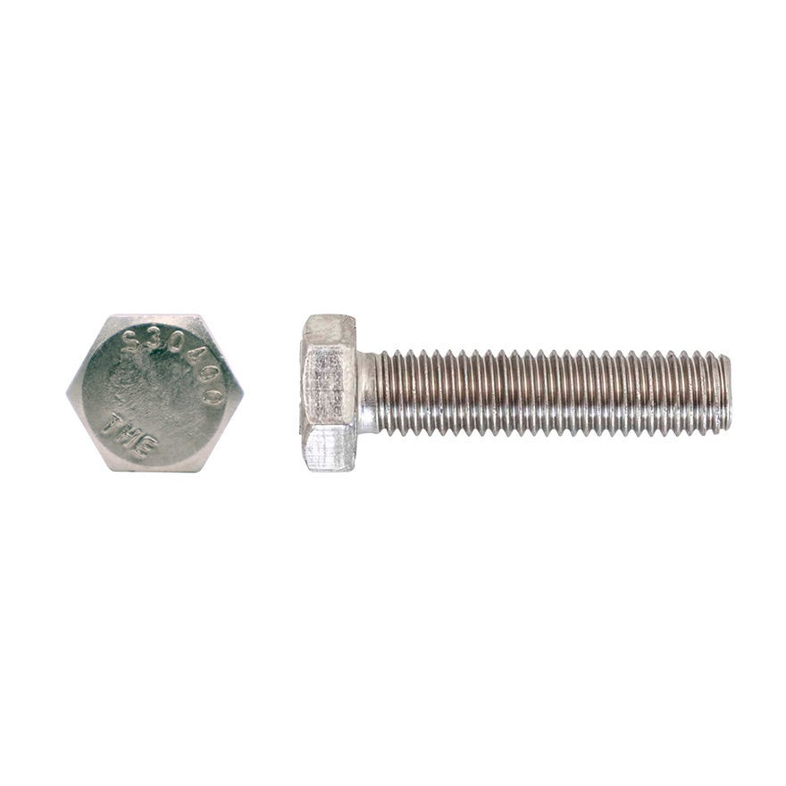 3/8x1 Stainless Steel 304 Unf Hex Set Screw