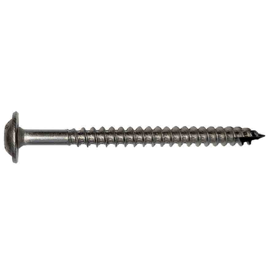 8x140 Washer Head Timber Construction Screw 304 Stainless (T40 Torx Drive)