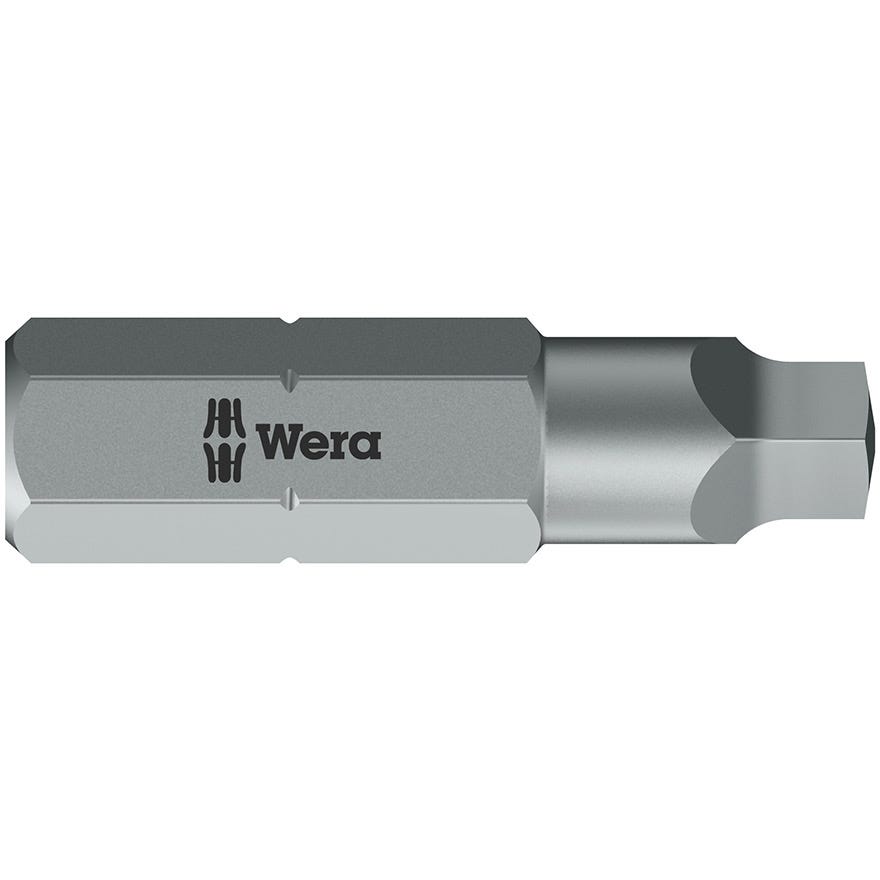 #1 x 70 Wera Square 1/4 Drive Power Bit (868/4)