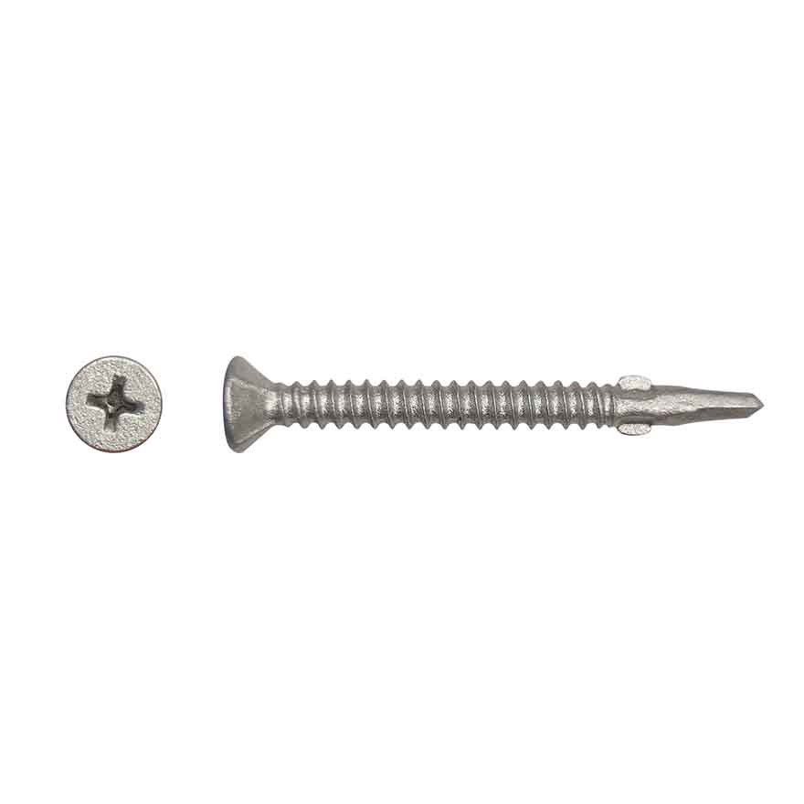 10G x 40 Wingtec Csk #2 Philips Self Driller Galv CL4