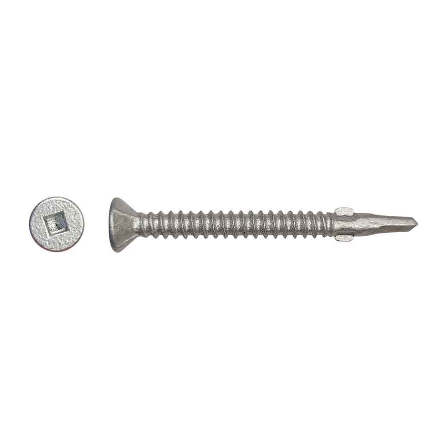 10G x 75 Wingtec Csk #2 Square Self Driller Galv Class 4