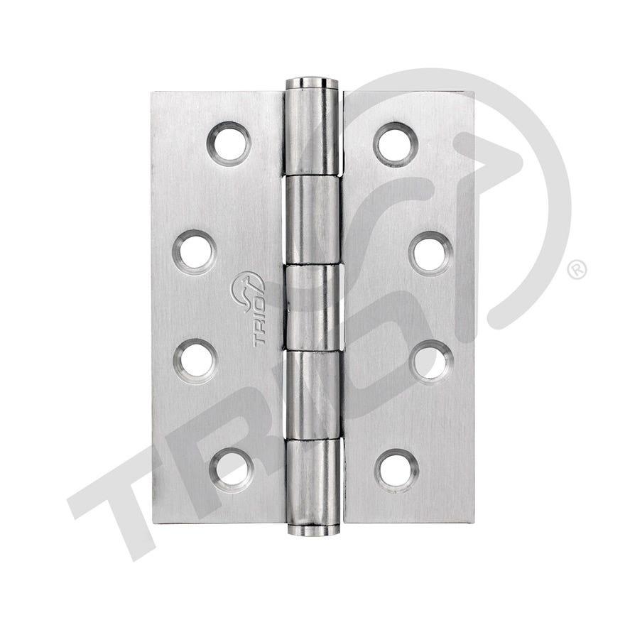 100x75x2.5 Butt Hinge Architectural Fixed 304 Satin