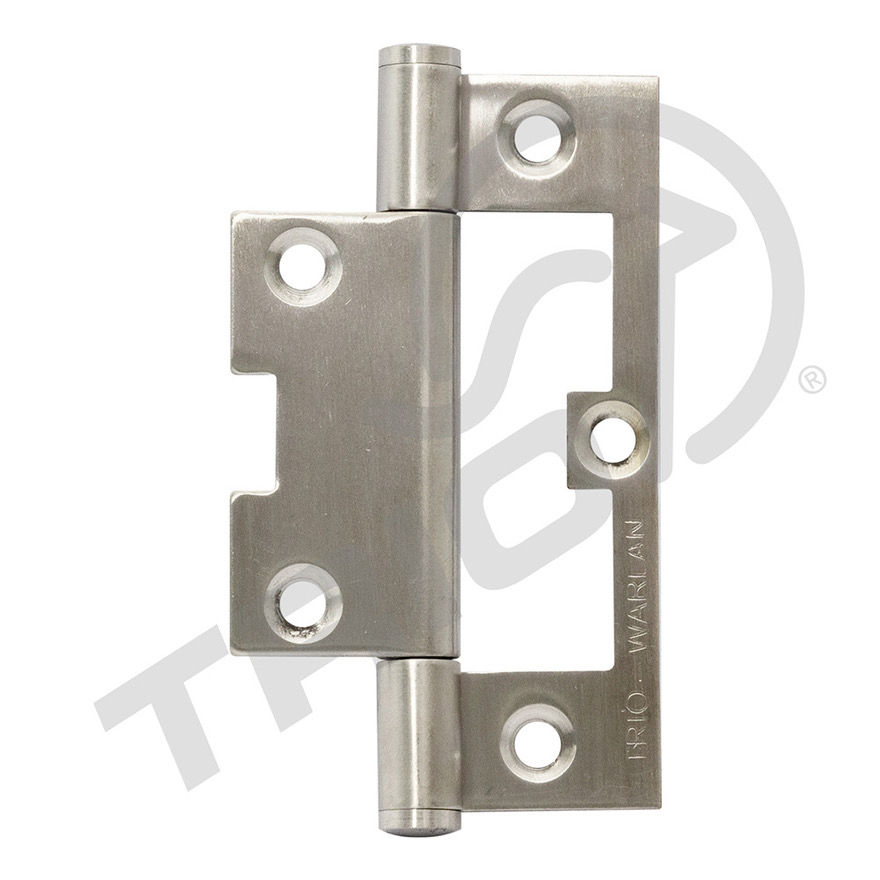 90x53x1.8 Hirline Hinge Architectural Quickfit Fixed 304 Satin
