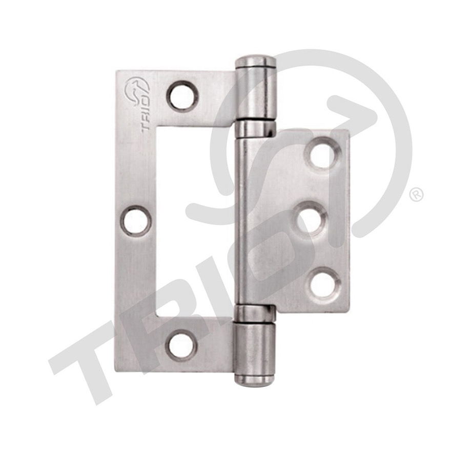 100x70x2.5 Hirline Hinge Architectural Quickfit Fixed 304 Satin