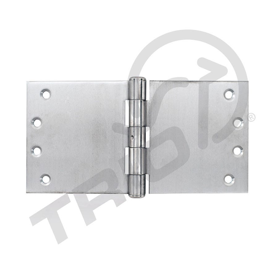100x175x3.5 Butt Hinge Heavy Duty Wide Throw Fixed 304 Satin