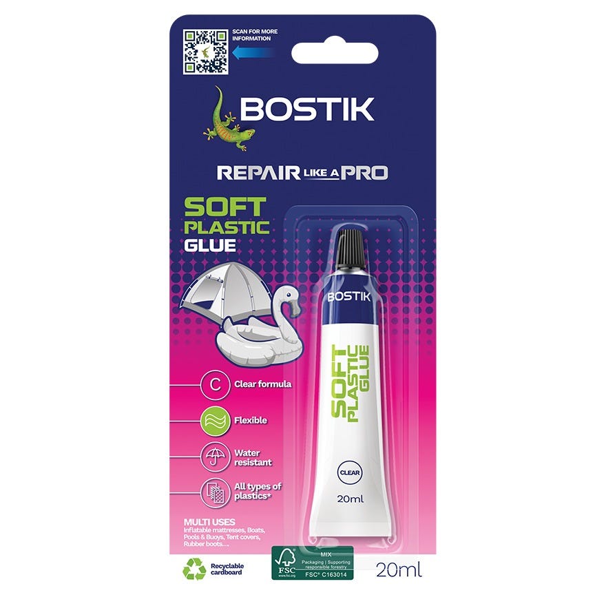 Bostik Repair Range Soft Plastic 20gm