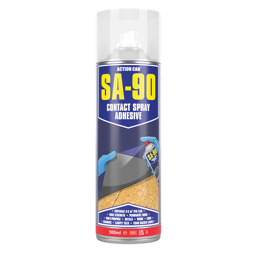 Action Can SA-90 Industrial Adhesive Spray 500ml Aerosol