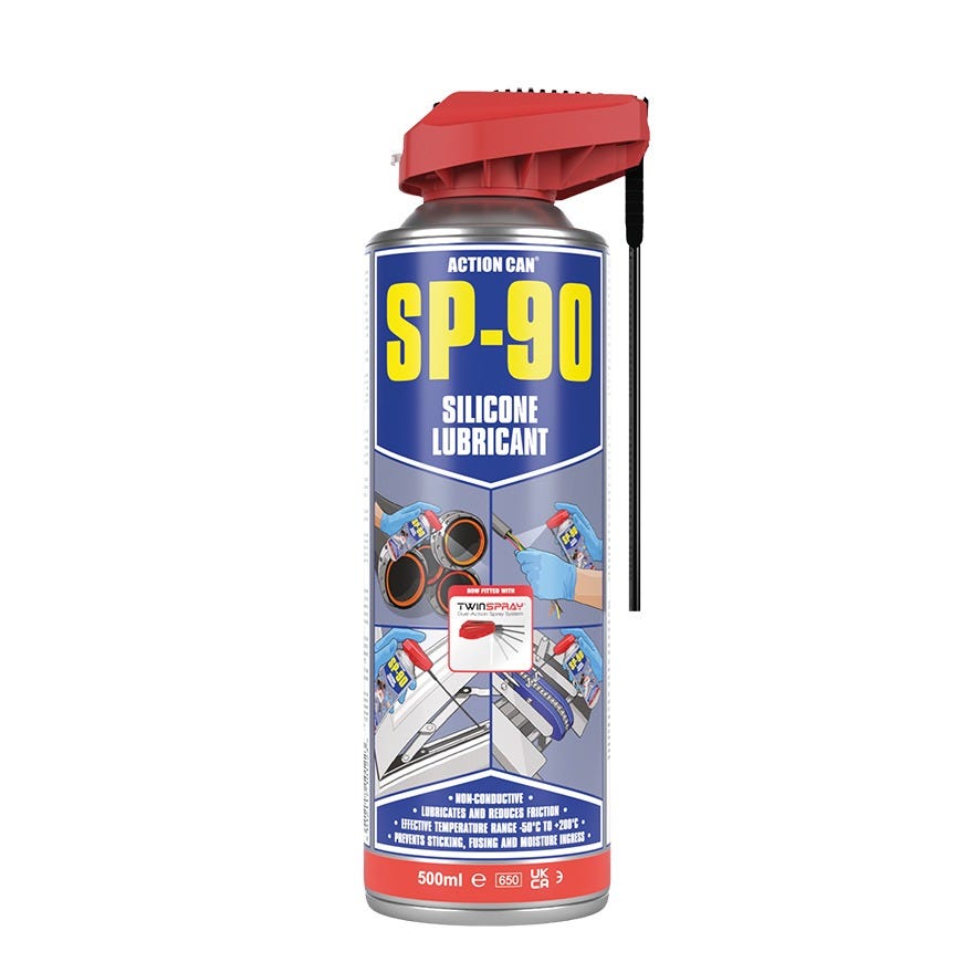 Action Can SP-90 Maximum Silicone 500ml Aerosol