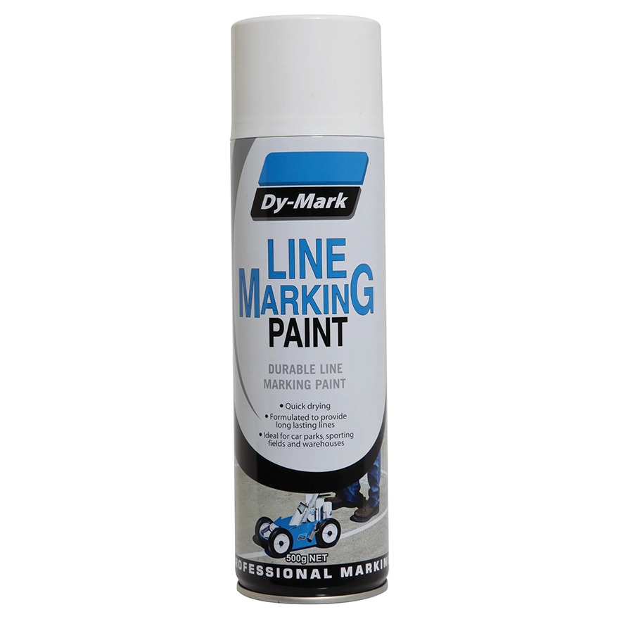 Tradegear Inverted Spray Can Line Marker White 500ml