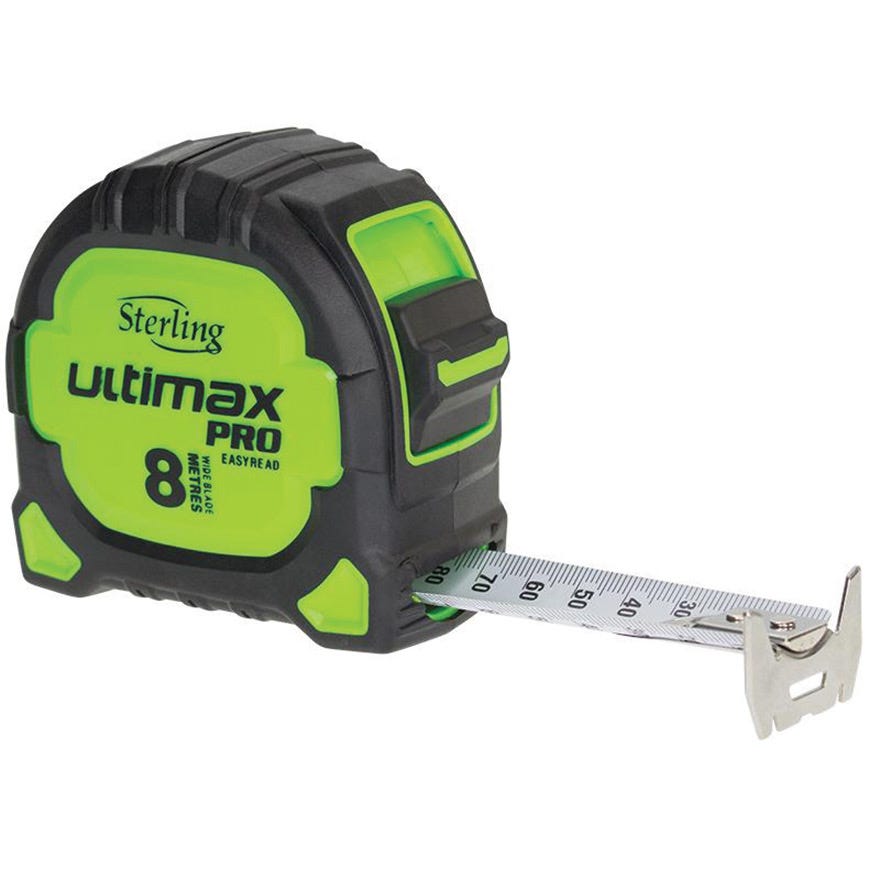 8mx28mm Sterling Ultimax Pro Tape Measure