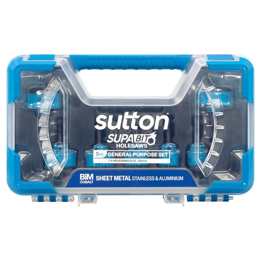 Sutton Impact Sheet Metal Holesaw Set (8 Piece)