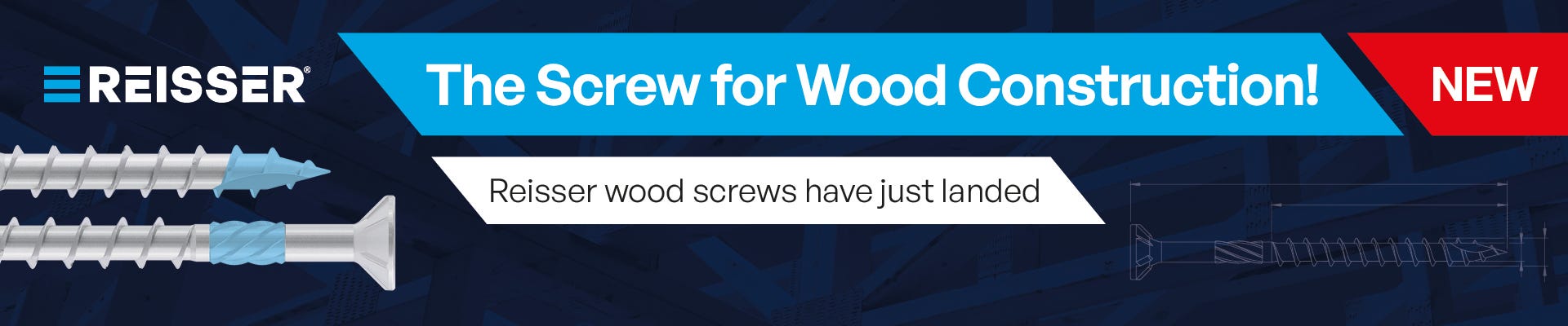 The New Screw for Wood Construction